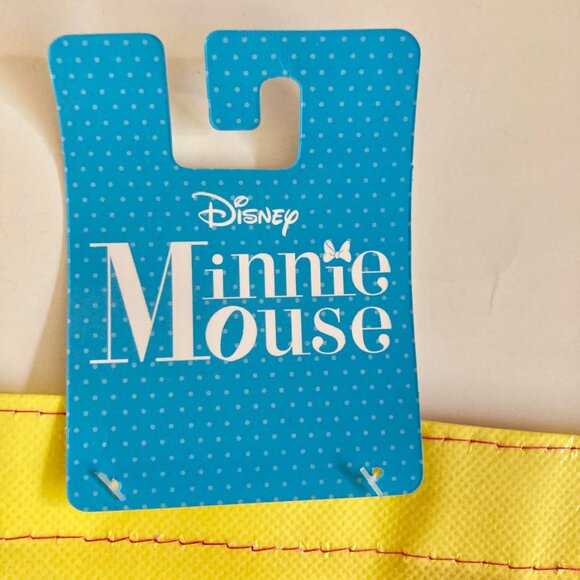 Disney Minnie Mouse Shopper Tote Bag Grocery Beach Shopping Bow Dots Pink - Picture 6 of 9